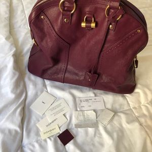 Yves Saint Laurent Burgundy Bag